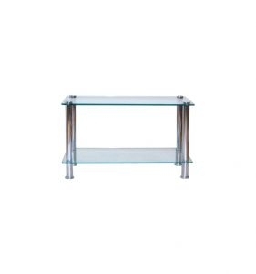 Kệ Kính Trưng Bày Trưng Bày Trưng Bày Kệ Kính Trưng Bày Với Chân Chrome Kệ Kính Chân Thủy Tinh Vitrine Chrome - Product Image 2