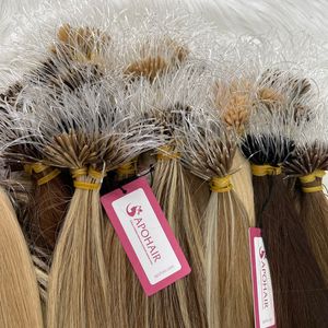 F-TIP เคราตินผมตรงจากเวียดนามผมแท้ย้อมสีแดงไม่หลุดหรือพันกัน - Product Image 1
