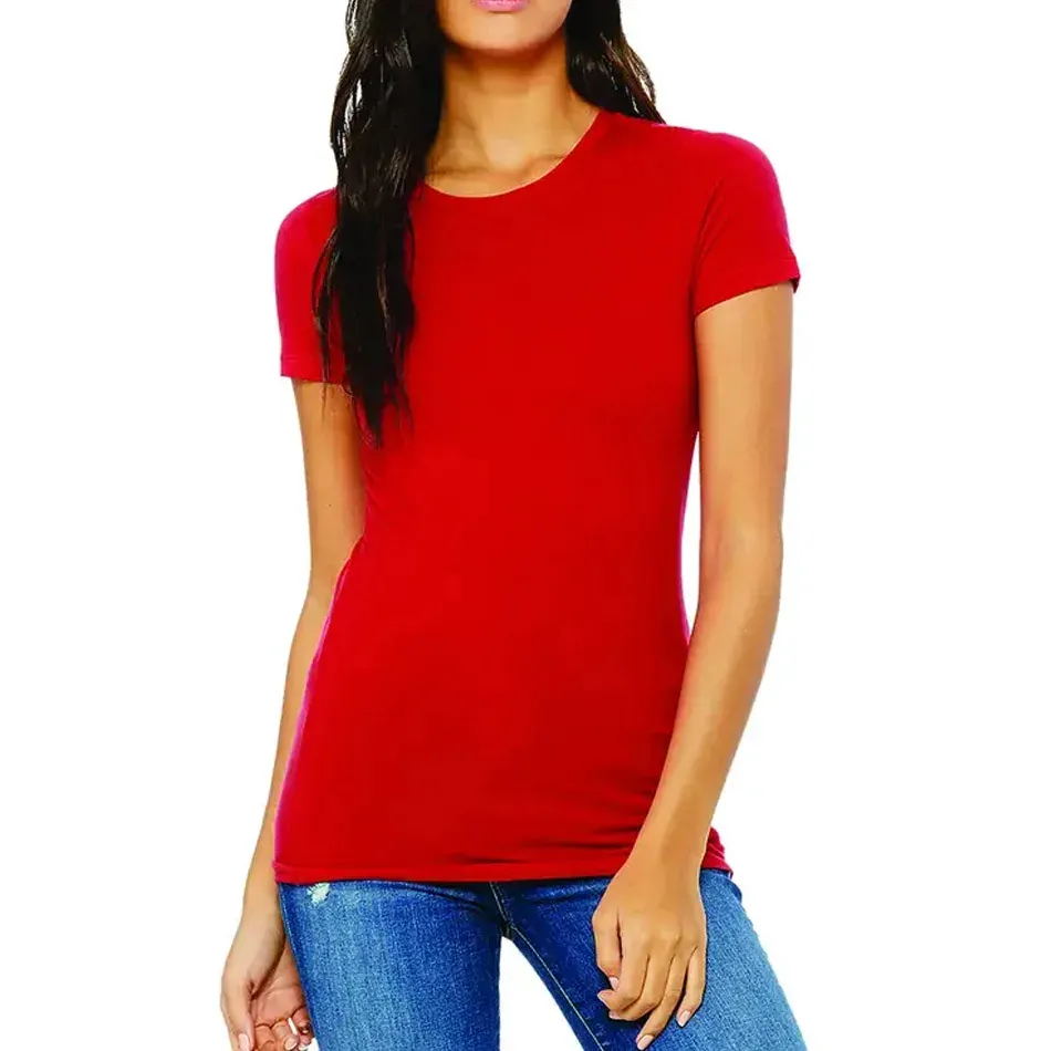 여성용 티셔츠 단색 최고의 디자인 O-넥 여름 티셔츠 여성용 빠른 건조 통기성 일반 티셔츠 저렴한 가격