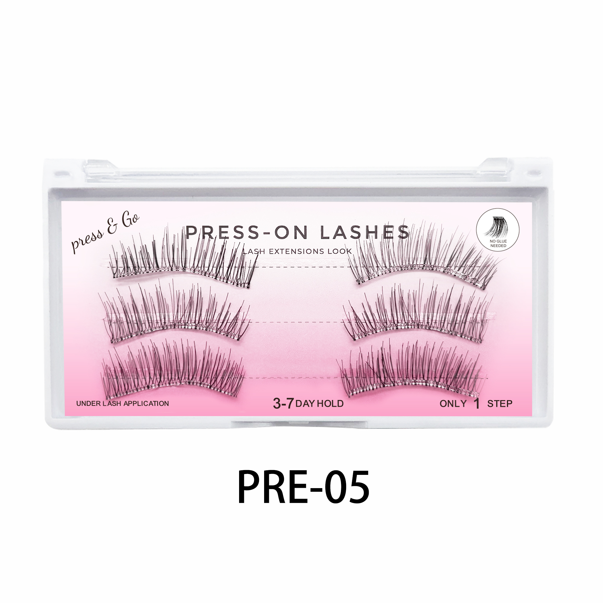 pre Glued Strip Lashes 5