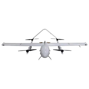 Hvt460 (Cá mập bay F460) vệ tinh comm lai vtol UAV 4.6M cánh 22 giờ Độ bền để cứu trợ Thiên Tai và tìm kiếm từ xa - Product Image 1