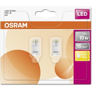 สำหรับ OSRAM หลอดไฟ LED แบบพินดาว G4มี0.9W สีโทนอุ่น2700K 12V - Product Image 3