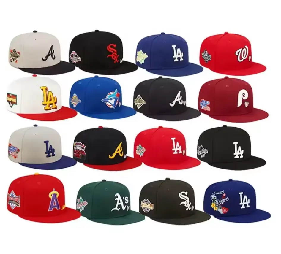 Calidad superior Original AA New Gorras Era Originales Hip Hop Sports Caps Closed Fitted Snap Back 59 Fifty Snapback Gorra de béisbol