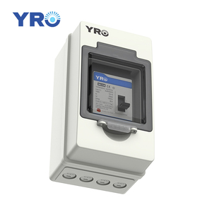 YRO Solar Cell Combiner Box MCCB YRM3DC <span class=keywords><strong>Circuit</strong></span> Break <span class=keywords><strong>2P</strong></span> DC 1000V Caja de plástico impermeable IP66 - Product Image 5