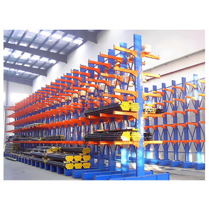 Estante de almacenamiento industrial Sistema de estantería voladizo de lado simple/doble de servicio pesado para almacenamiento de automóviles Almacenamiento de artículos grandes y largos - Product Image 6