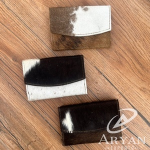 עיצוב cowhide עור ארנק עור שחור דו צדדי-על עור אמיתי-על מצמד במזומן מצמד וכרטיס יוקרה ארנק נשים יוקרה