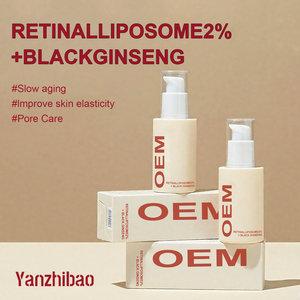 Oem võng mạc Liposome 2% huyết thanh 1oz, chiết xuất nhân sâm đen, bakuchiol, vitamin C & Peptide cho chăm sóc nếp nhăn & làm săn chắc da - Product Image 6