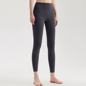 クラシックスタイル女性用ジム衣装セットソリッドパターンヨガレギンスとパンツヨガとフィットネス