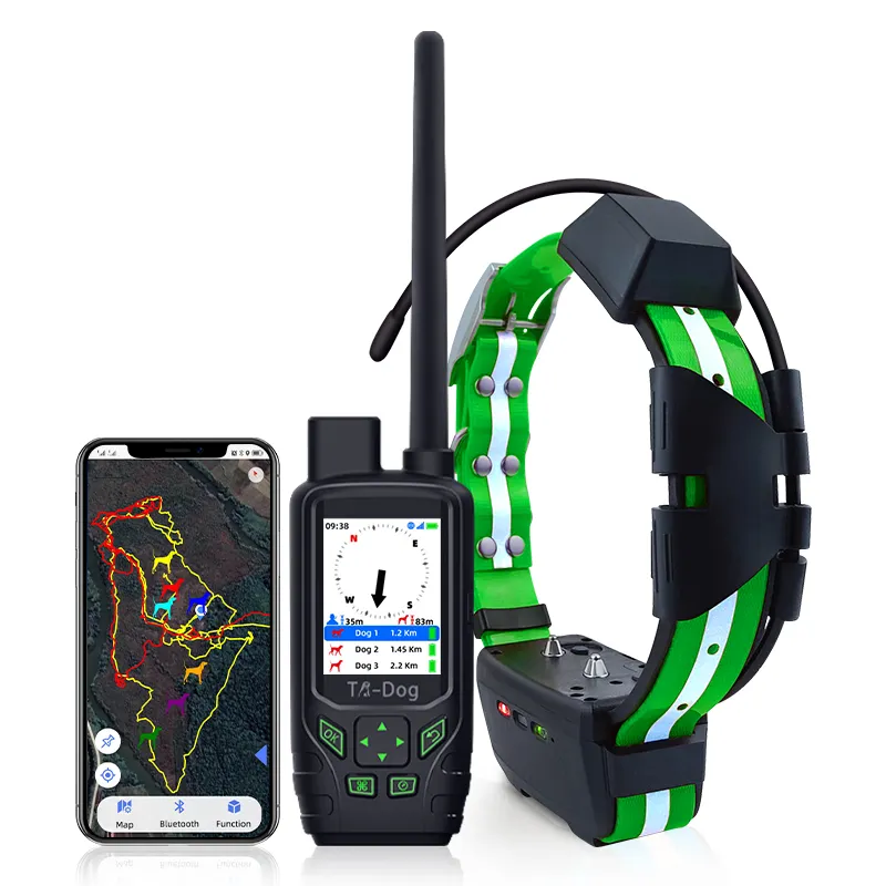 Monitoraggio e addestramento del tuo cane da caccia: il Mini collare impermeabile per animali domestici del dispositivo GPS ibrido 4G/VHF della migliore qualità