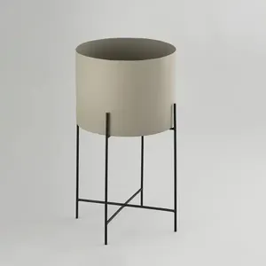 ชุดกระถางต้นไม้และกระถาง2ใบพร้อมขาตั้งสำหรับตกแต่งบ้านและสวน - Product Image 5