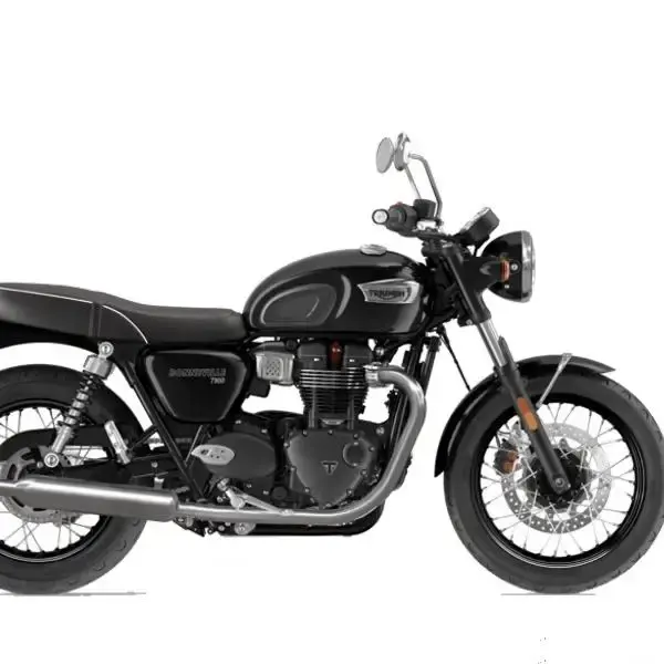 MEJOR VENDO 2024 Triumph _ h Bonneville T100 Jet Black LISTO PARA ENVIAR