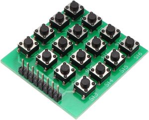 4x4マトリックスボタンキーパッドモジュール16キーRaspberryPi用8ピン - Product Image 1