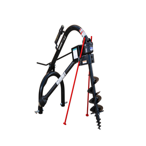 园艺工具农用拖拉机挖孔机地面钻机动力挖掘手钻手动后挖孔机 - Product Image 5