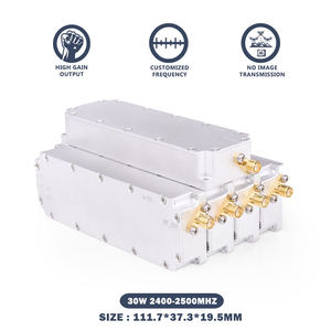 2.4G周波数ジャマー30W GaN UAVアンチドロンモジュールブロッカーUAV信号用RFアンプアラームシステム