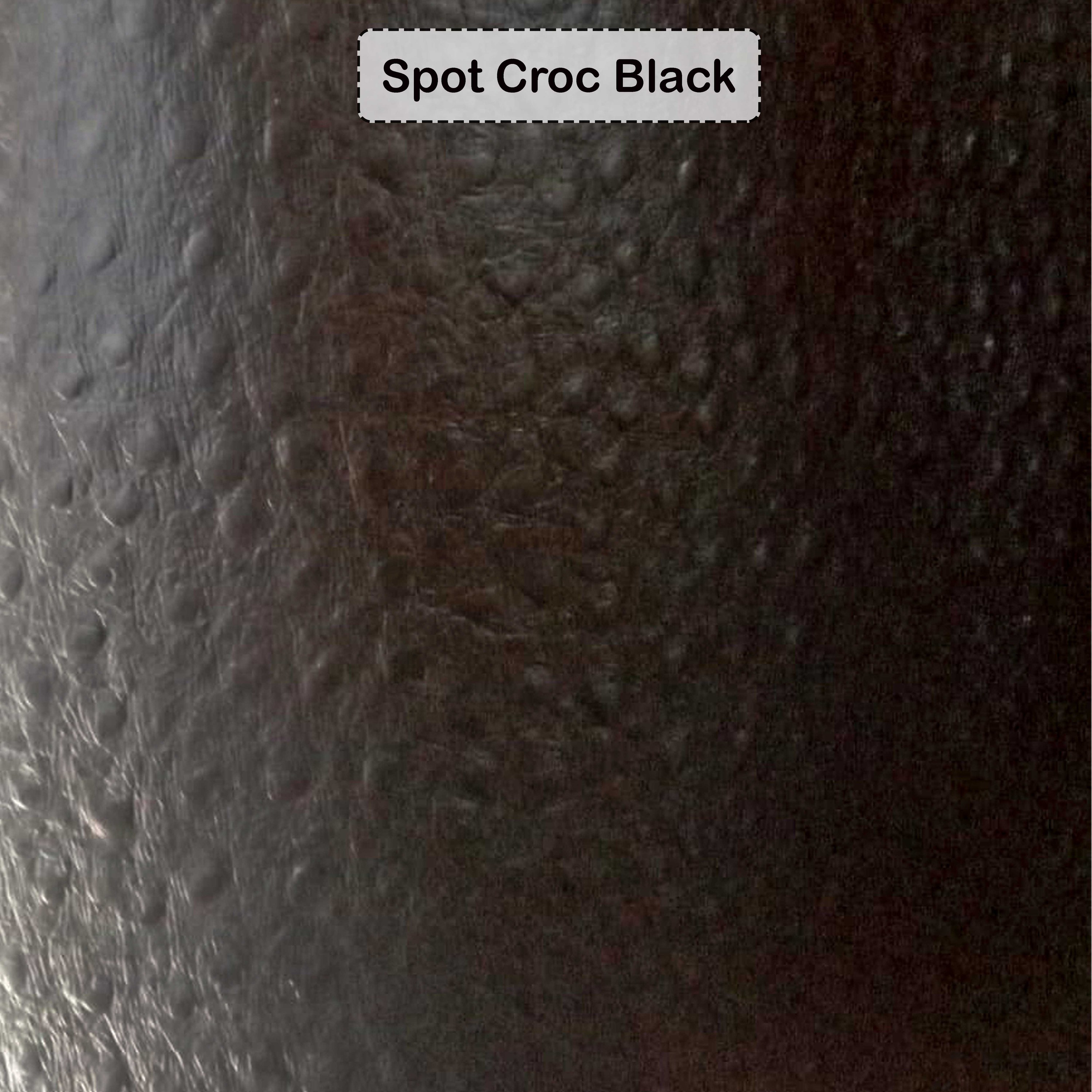 Spot Croc Black