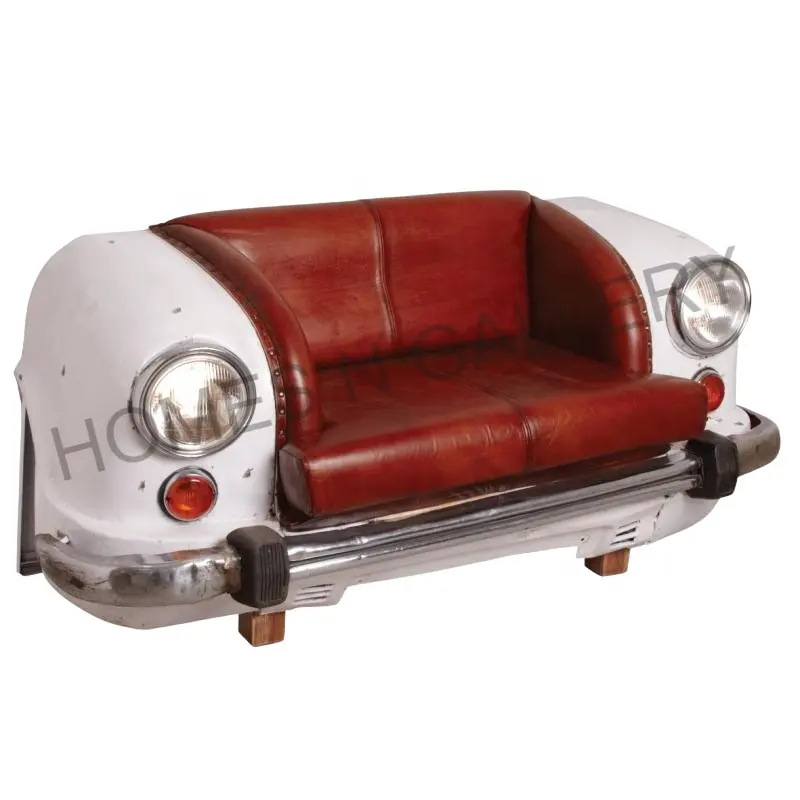 למעלה מכירת Vintage עתיק מתכת תעשייתי רטרו עתיק עיצוב קפה שולחן צד רכב ספה שגריר חום לסלון