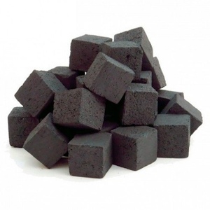 Branded 38MM Shisha Charcoal Tablets Coconut and Bamboo Lite Shisha <strong>Coals</strong> with Shell Pattern Briquette Material <strong>Black</strong> Color - Product Image 3