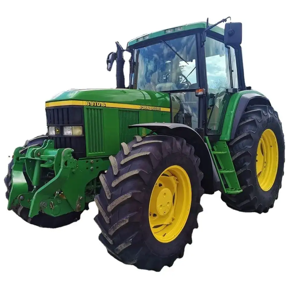 รถแทรกเตอร์การเกษตร John Deere 120 HP 4x4ของแท้สะอาด