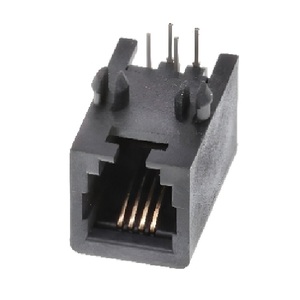 4P 4C modüler Jack korumasız RJ9 RJ10 RJ11 RJ12 RJ22 bağlayıcı rje05110 110 - Product Image 4