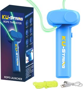 Juguete tirador que brilla en la oscuridad que vuela un bucle de cuerda, crea formas y trucos infinitos, regalo STEM perfecto para niños y adultos - Product Image 1
