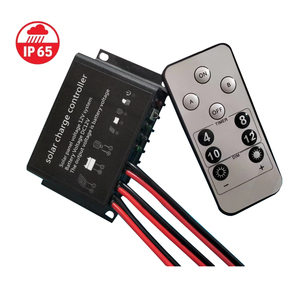 Großhandels preis 12V 8A Auto Adapt Solar laderegler Ip68 Wasserdichter Timer und Lichts teuerung - Product Image 2