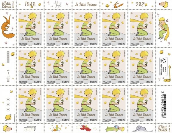 Petit Prince Français 75e Anniversaire 1.08