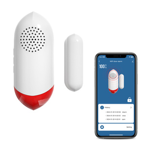 EMylo Portable Home Security Alarm System with ABS Magnetic Door <strong>Sensors</strong> Tuya Smart App for House Door <strong>Detection</strong> Personal <strong>Use</strong>