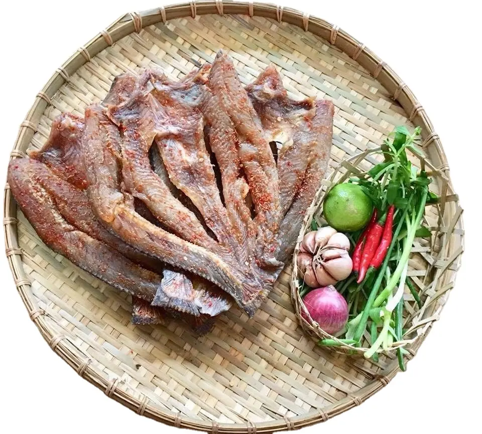 Vietnam seafood frutti di mare naturali Tilapia rossa essiccata affumicata Tilapia rossa appesa Bestseller Akina