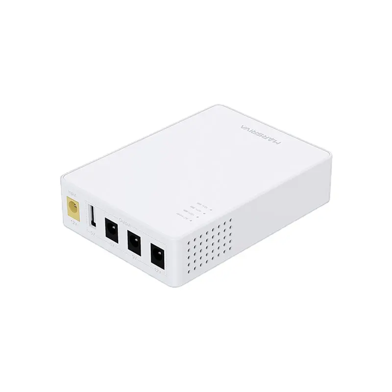 Marsriva luz e inteligente portátil mini DC UPS KP3 con 10000mAh WiFi router UPS mini UPS para WiFi Router