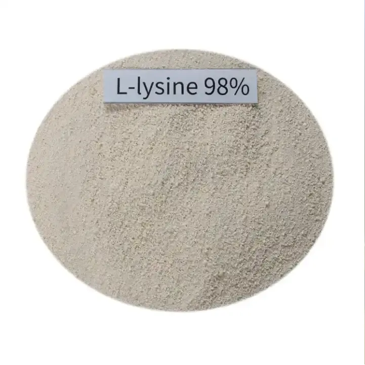 Prix usine 25kg sac paquet bétail Pet poulet porc additif alimentaire pour animaux L-lysine HCL sulfate poudre 98% L lysine