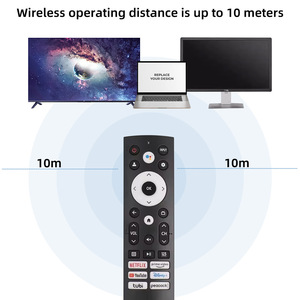 รีโมททีวีอินฟราเรดใช้ได้กับรีโมทควบคุมทีวีอัจฉริยะแอนดรอยด์ hisense 4k uled hduhd - Product Image 3