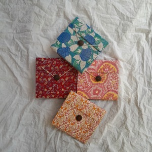 Wholesale Block Printed Fabric Cover <strong>Notebook</strong> <strong>With</strong> <strong>Elastic</strong> String Button Tie &amp; Handmade Paper Diary Journal, Kid &amp; Office Use - Product Image 1