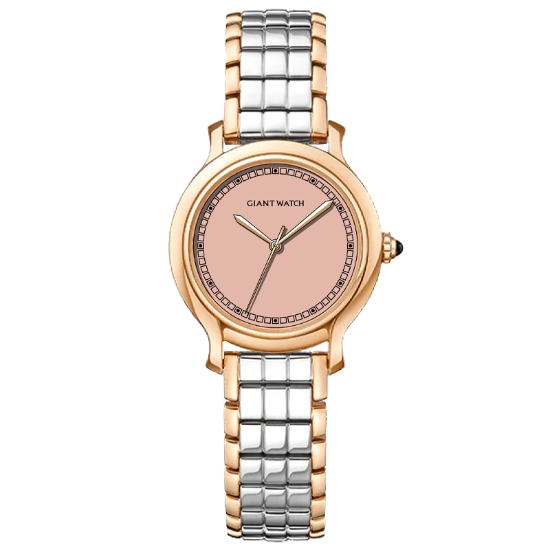 Rose Gold Silver-Pink