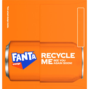 Fanta turuncu 330ml (24 paket) - Product Image 4