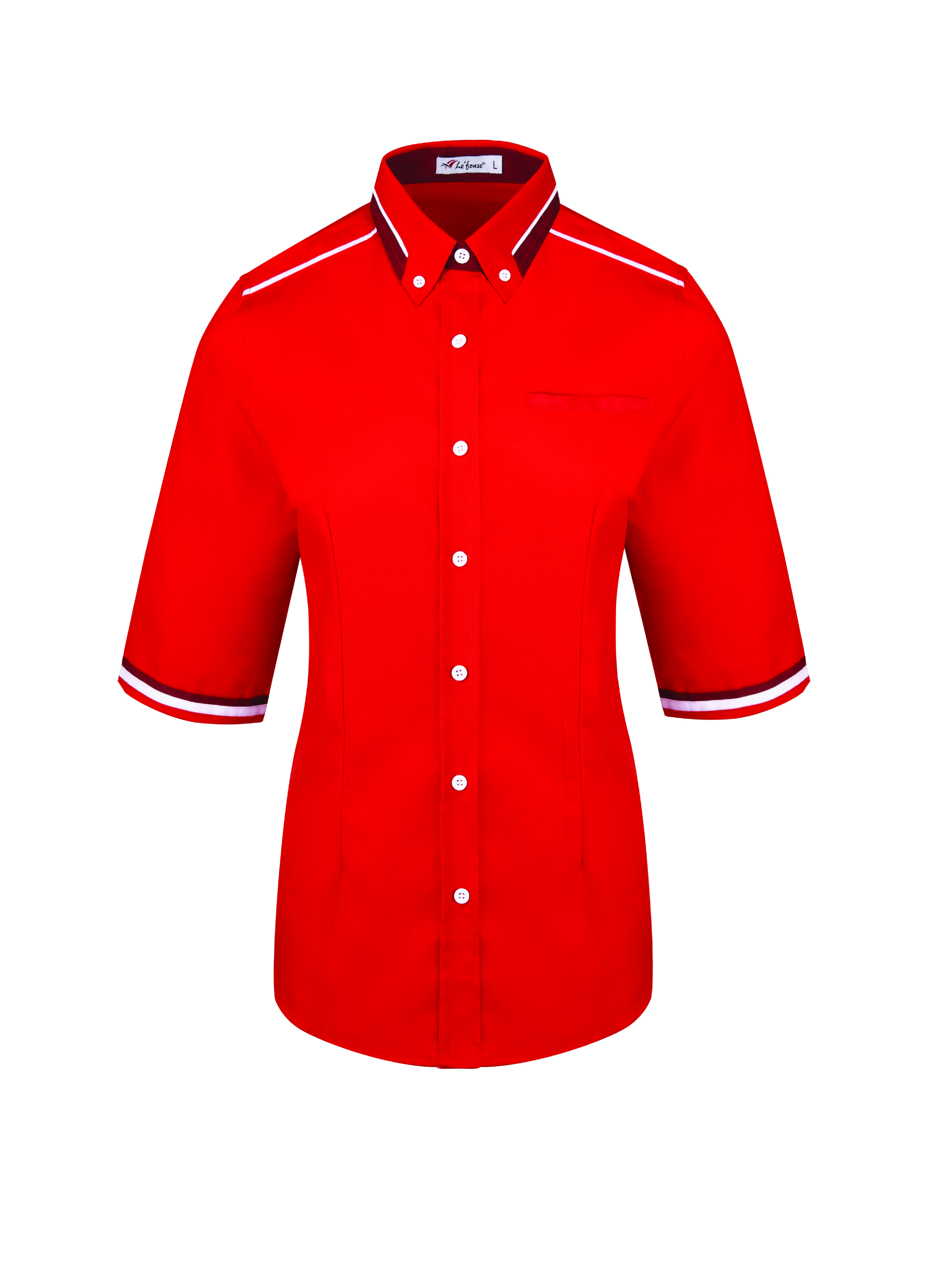 แดง/น้ำตาลแดง/ขาว (หญิง)