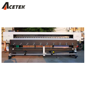 ラージワイドフォーマット3.2m dx5 i3200 cabezal xp6003ヘッド4ヘッドエコ溶剤プリンタープロッターデコルテグラフテック - Product Image 1