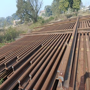 按需高铁型材加工列车二手铁路轨道铁路钢轨铁路废料巴西最低价