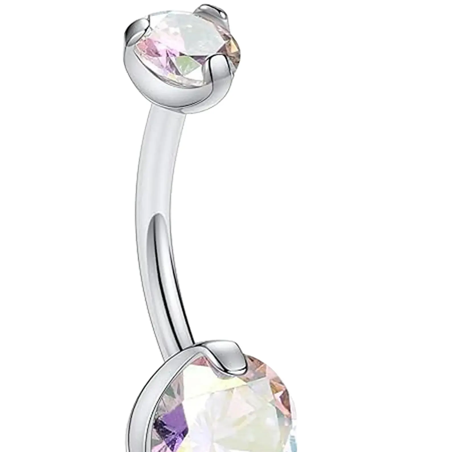 TopGems internamente roscado ombligo Piercing colección de joyas para mujeres niñas