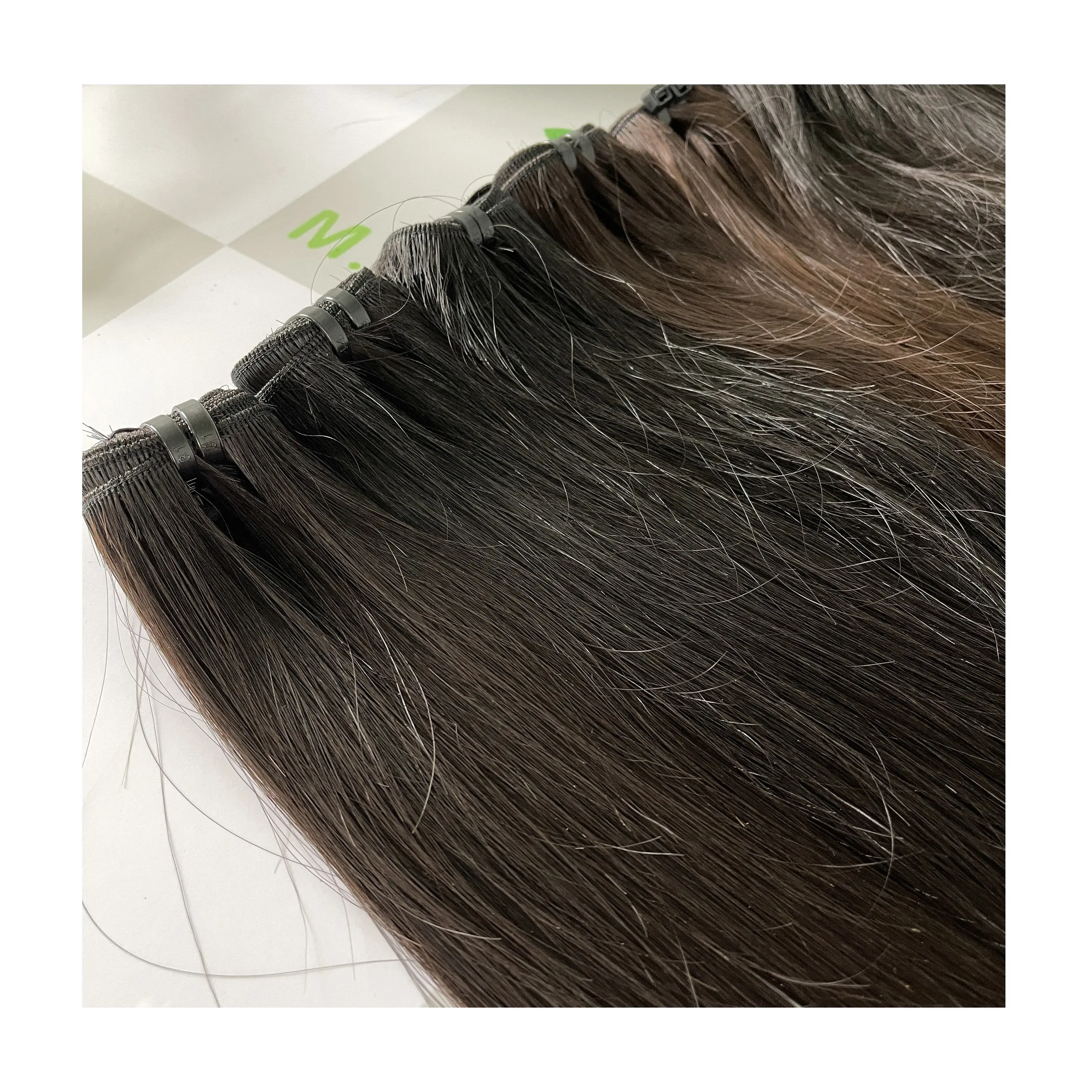 Fasci di capelli vietnamiti vergini grezzi all'ingrosso 100% capelli non trattati del tessuto umano del singolo fornitore 8-38 pollici