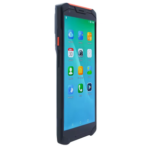 6 pulgadas pantalla táctil Android PDA 2 Tarjeta Sim resistente portátil NFC Pos Terminal móvil PDA escáner de código de barras - Product Image 1