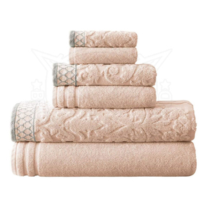 Fabrika toptan lüks havlu seti özelleştirilebilir Ultra yumuşak % 100% pamuk dokuma teknikleri ile 1 banyo 1 el 1 yüz havlu içerir - Product Image 1