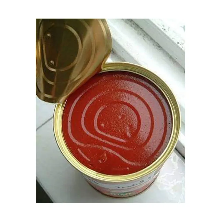 최고의 품질 최고 판매 천연 맛있는 토마토 페이스트 28%-30% 이집트 원산지 공급 도매 가격