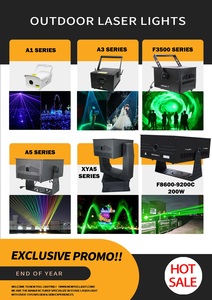 SF6 40 Вт Профессиональный Pangolin FB4 с программным управлением лазером 40 Вт Rgb полноцветная анимация IP65 водонепроницаемый лазерный свет - Product Image 5