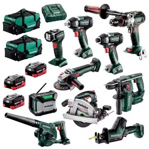 Lekesiz üst METABOS 18V LIHD COMBO AU69000040 yeni 12 parça üzerinde 5.5AH güç araçları