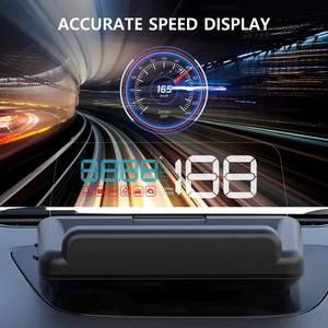 2023新しいスマートディスプレイC500カーHUDヘッドアップディスプレイセキュリティシステムオーバースピードアラーム - Product Image 3