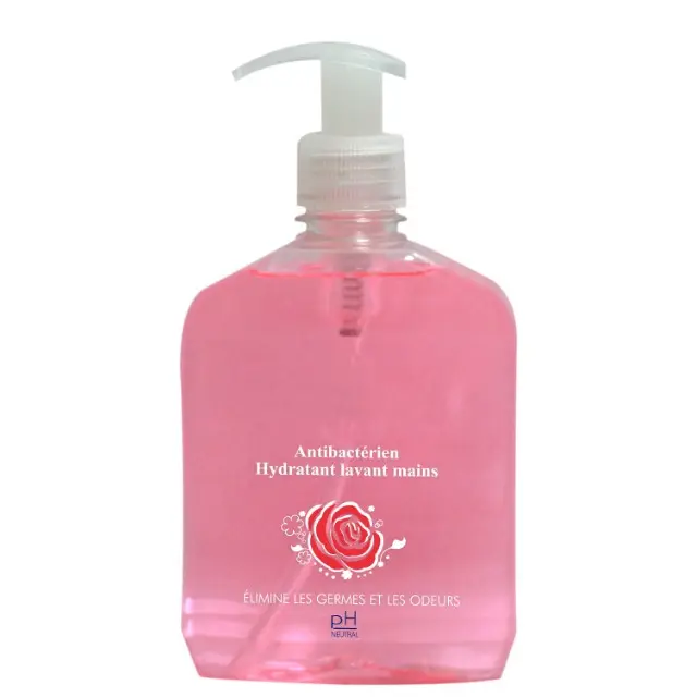 Portable Liquid Foaming Organic Hand Soap Shower Gel Antibacterial 500 ML Bottle For Washing Hand Wholesale