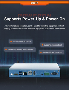 Rugged Industrial Embedded Box PC Intel Core I3/i5/i7/Rockchip RK3568 Quad-Core Industrial <strong>Computer</strong> with Power Over Ethernet - Product Image 5