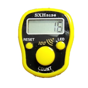 Mini contador digital LED Tasbih anillo inteligente Tally Click Beads Tracker fácil de usar herramienta de conteo de precisión recargable - Product Image 1