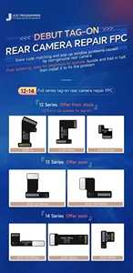 JC V1SE-programador de números de serie para iPhone 7-13Pro Max, 7 en 1, batería de choque táctil para lectura de códigos de teléfono, huella dactilar - Product Image 5
