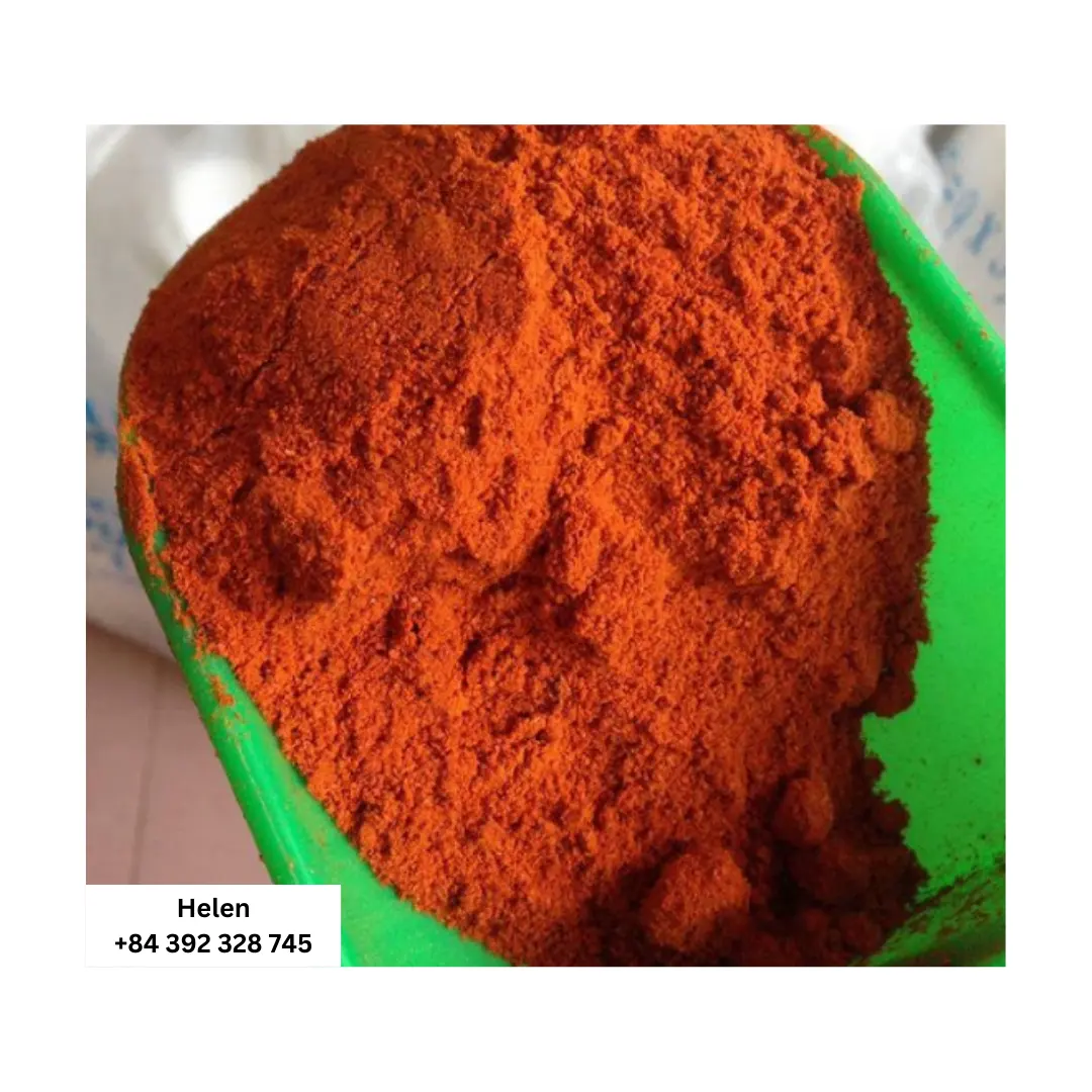 Polvo de Chile seco picante Vietnam-Venta caliente 100% copos de chile rojo triturado secado al aire con/sin semillas disponibles